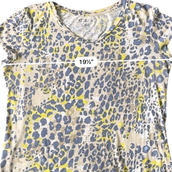 New Directions Blue Relaxed Boxy Tee - Picture 9 of 12